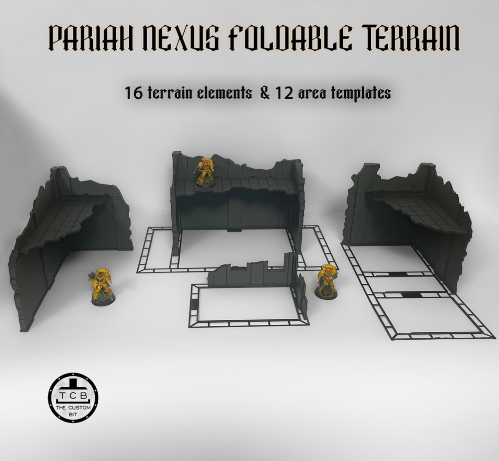 Foldable GW Tabletop Terrain | Pariah Nexus Terrain