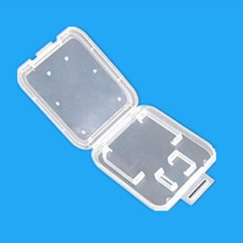 10pcs Micro SD TF MS SD SDHC Memory Card Storage Holder Box Plastic \Card case