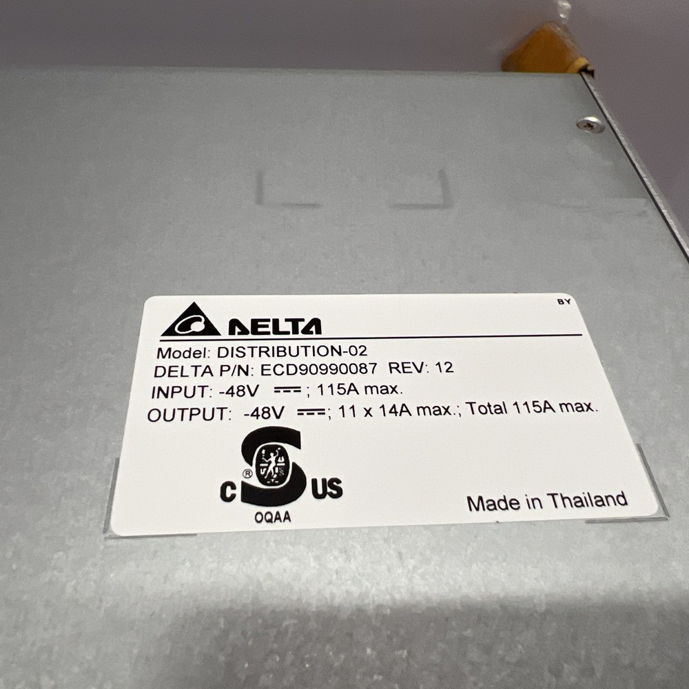 Ericsson PDU 02 02 Module BMG 980 336/5 Power Distribution Unit LTE System