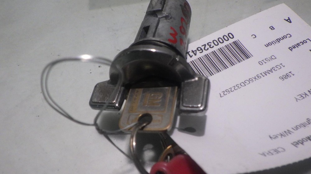 86 OLDSMOBILE CIERA Ignition W/Key