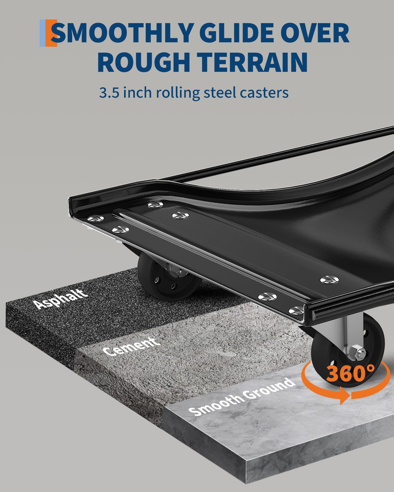 Car Dolly Set of 4 Heavy Duty 10,000 LBS Wheel Vehicle Dollies for Moving Car