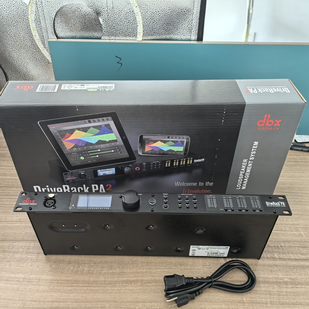 DBX PA2 DriveRack Complete Loudspeaker Management System-PA2