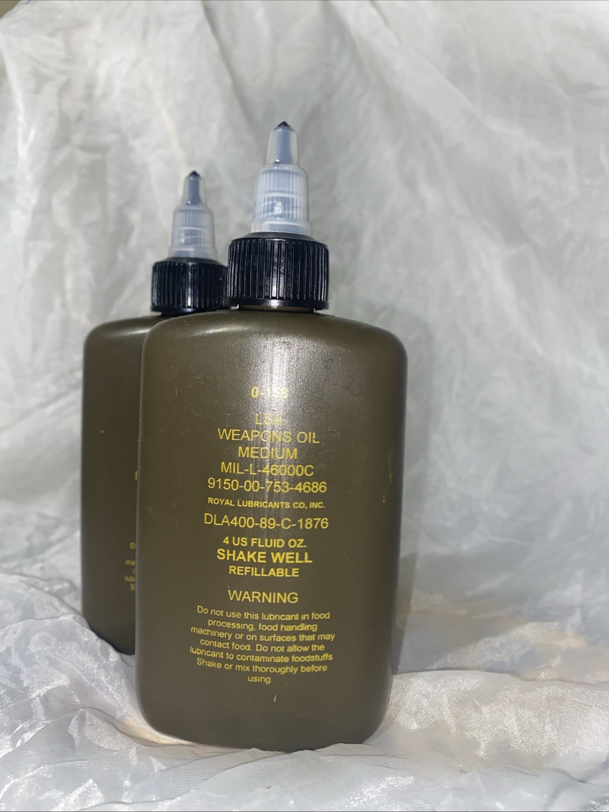 LSA Weapons Oil Medium 4 OZ  . Royal Lubricants Co.