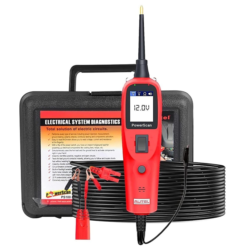 Autel PowerScan PS100 Electrical System 12V - 24V Auto Circuit Tester Scanner