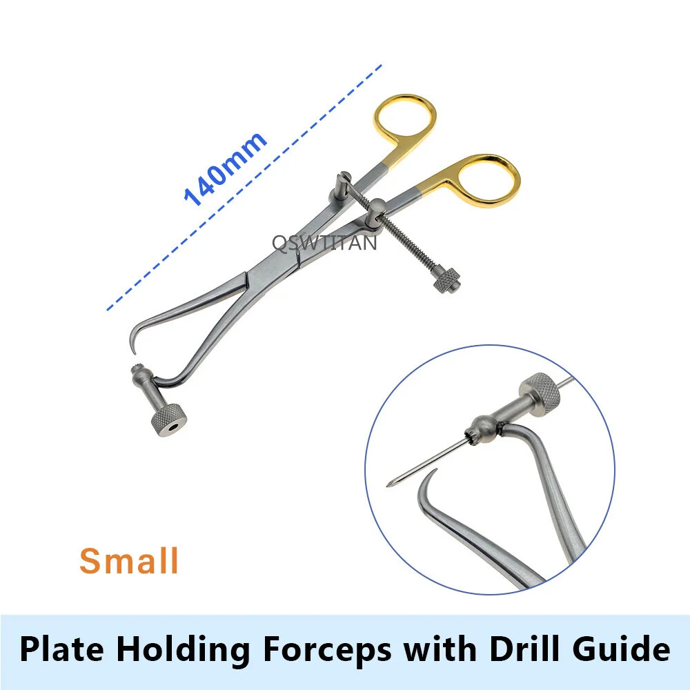 Bone Reduction Forceps with Drill Guide Orthopedic Bone Plate Holding Forceps