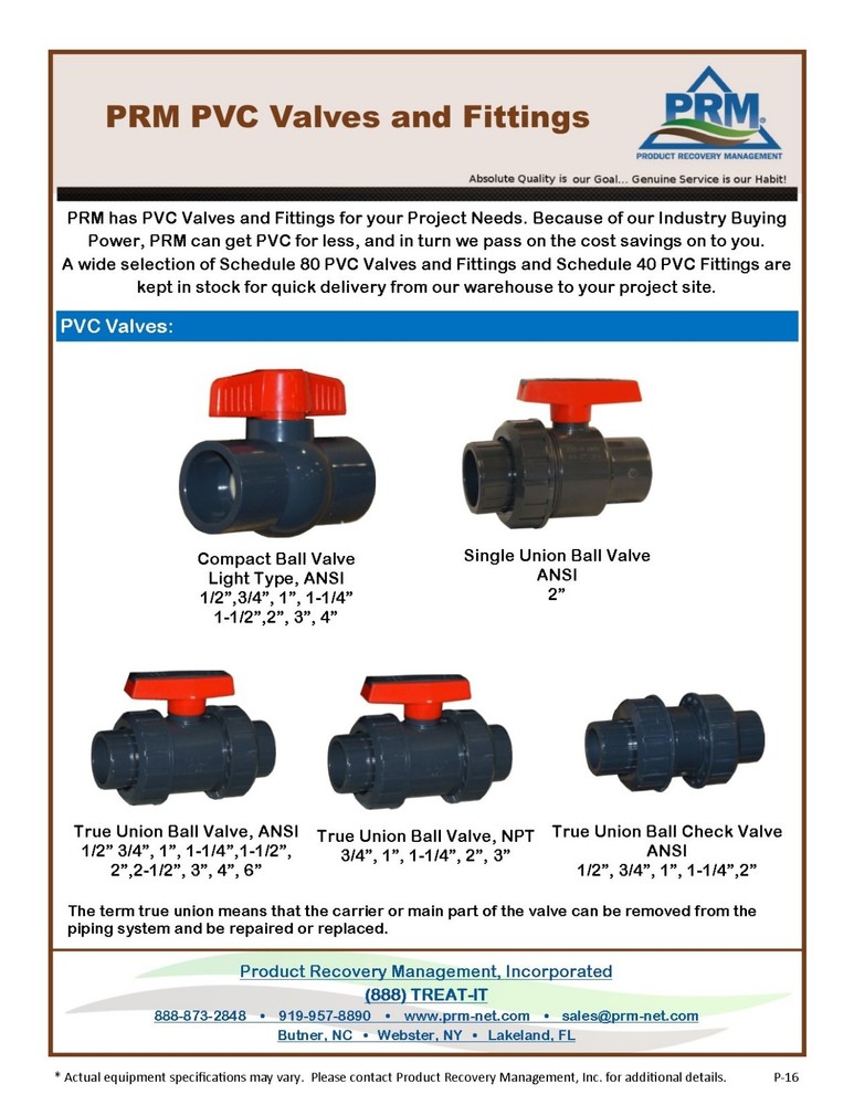 Sch 80 PVC 4 Inch True Union Ball Valve Socket Connect
