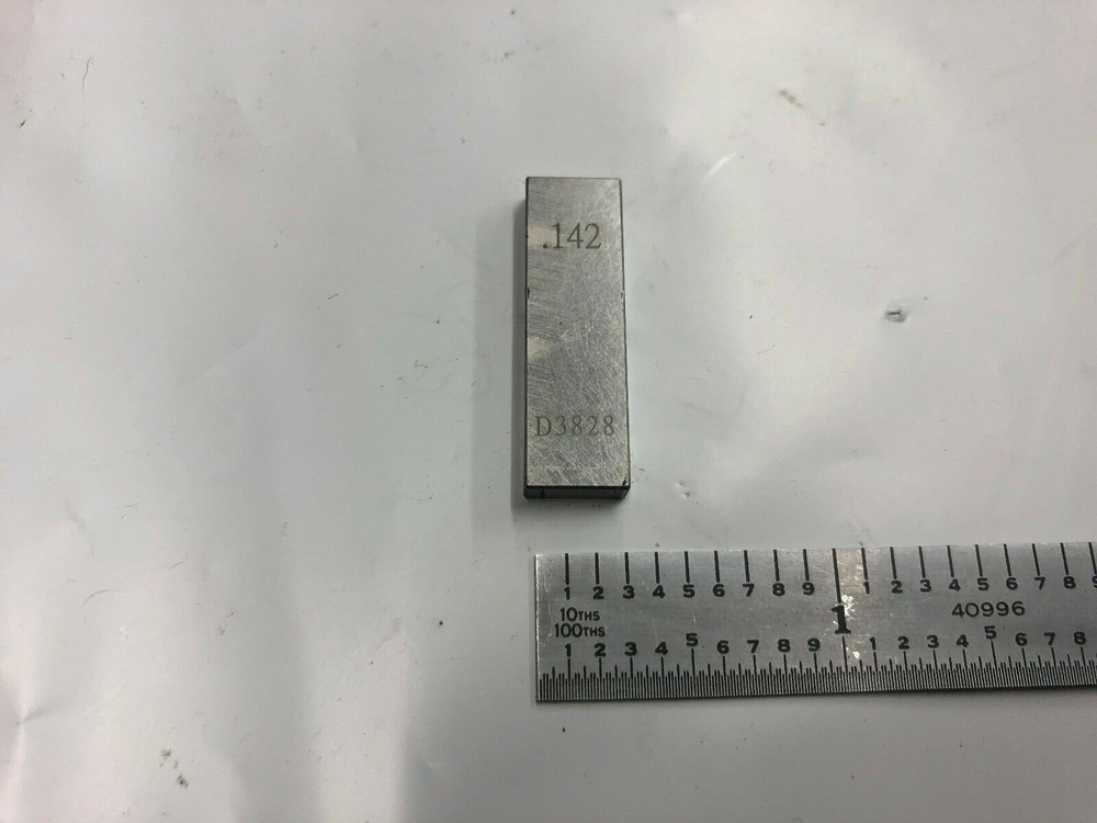 .142 Rectangle Steel Gage Block.