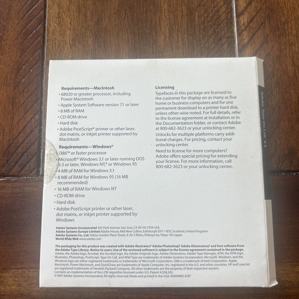 Adobe Type On Call 4.2