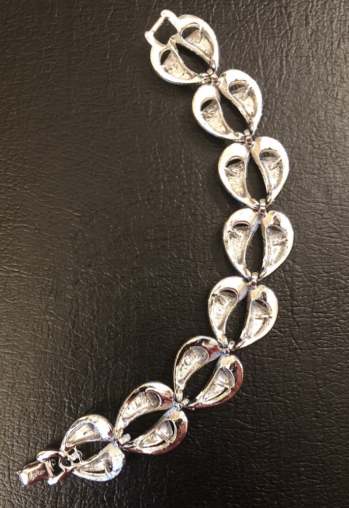 Two CORO Signed Vintage Link Bracelets