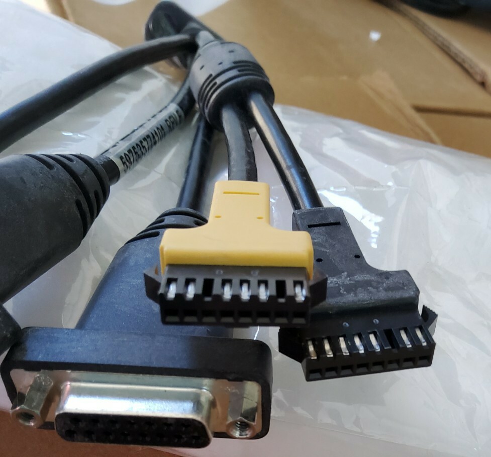 EF Johnson Programing Cable R597535774101 Rev. E