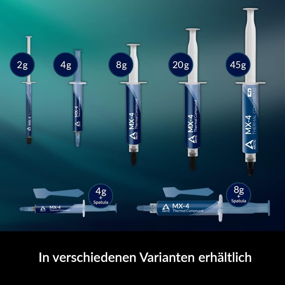 ARCTIC MX-4 (4 g) - Premium Performance Thermal Paste for All Processors...