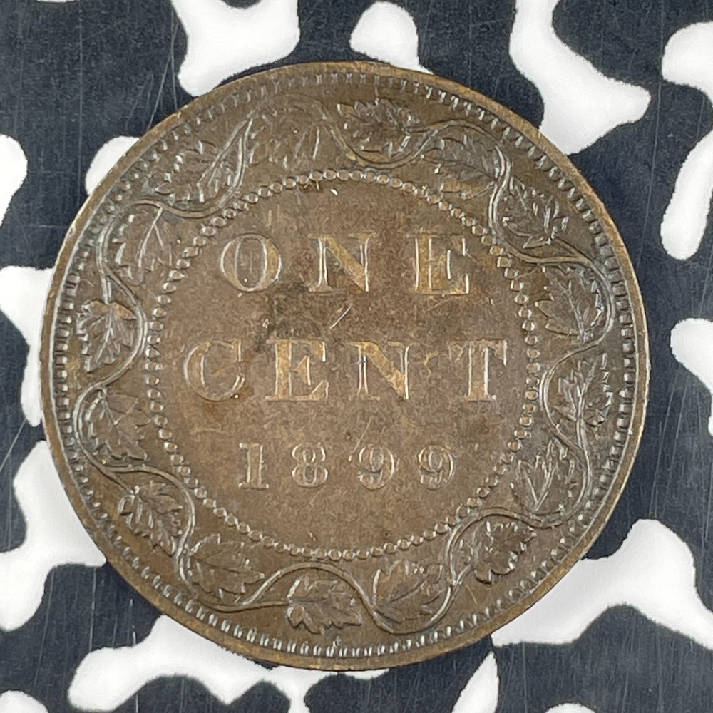 1899 Canada Large Cent Lot#F1619 Nice!