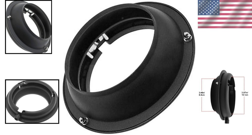 Interchangeable Balcar Speedring Converter for Bowens Softboxes & Modifiers