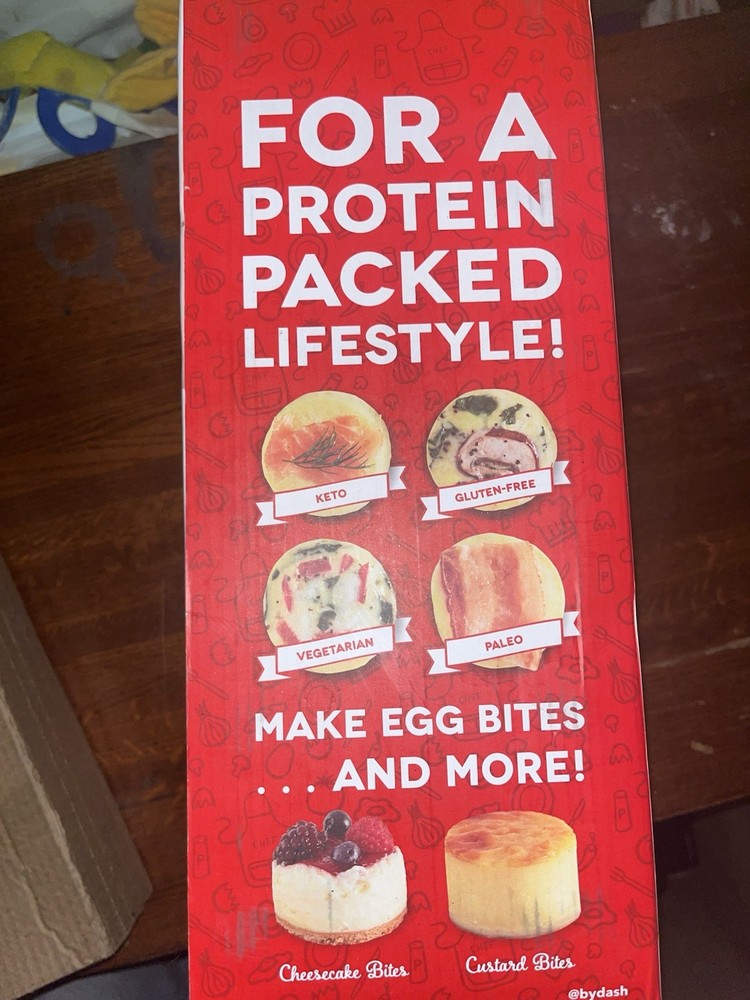 Dash Family-Size Egg Bite Maker (makes 9 egg bites)