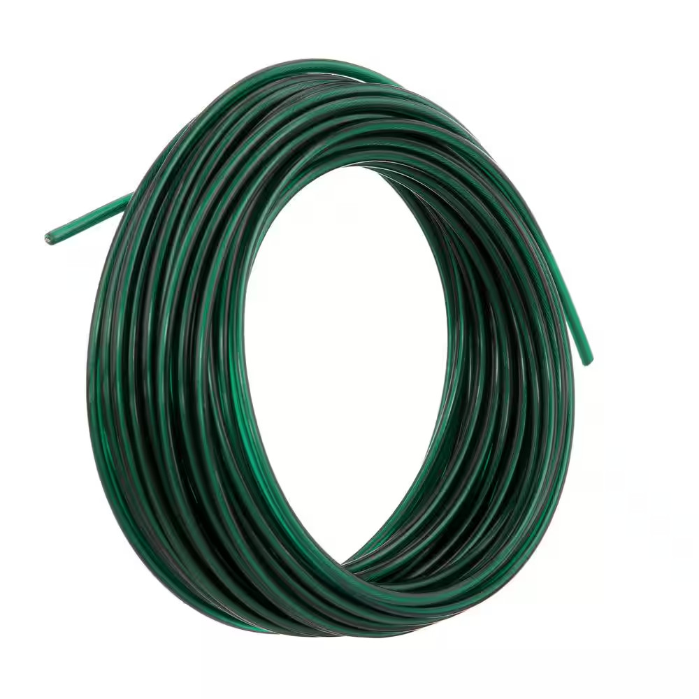 5/32 In. X 50 Ft. Green Vinyl Coated Wire Clothesline