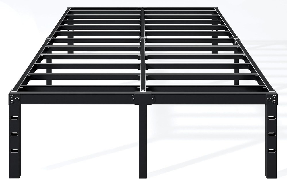 16 Inch Queen Bed Frame Sturdy Metal Platform Queen Size No Box Spring Needed