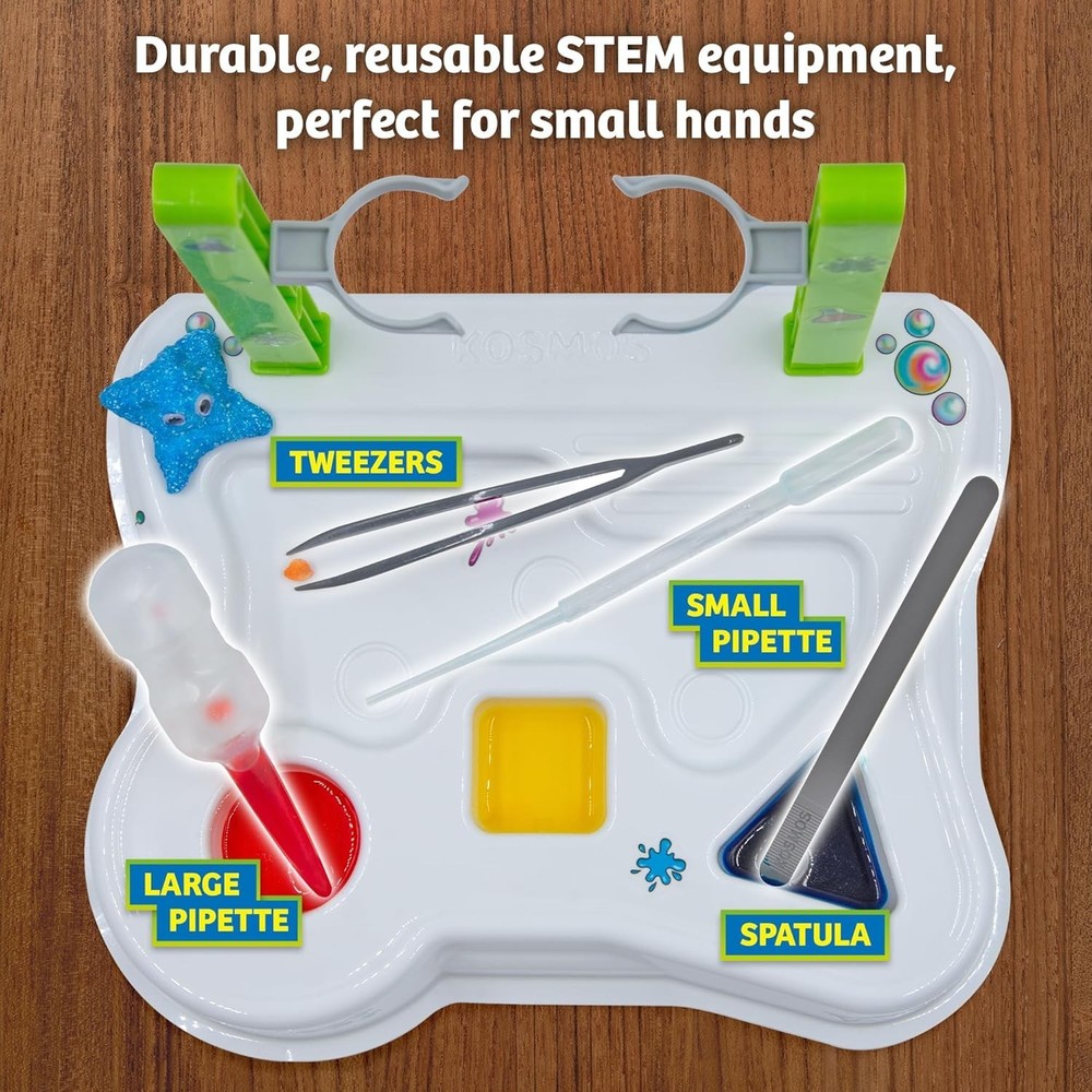 Kids First Science Kit – Safe STEM Lab with 20+ Tools & 12 Engaging Experiments
