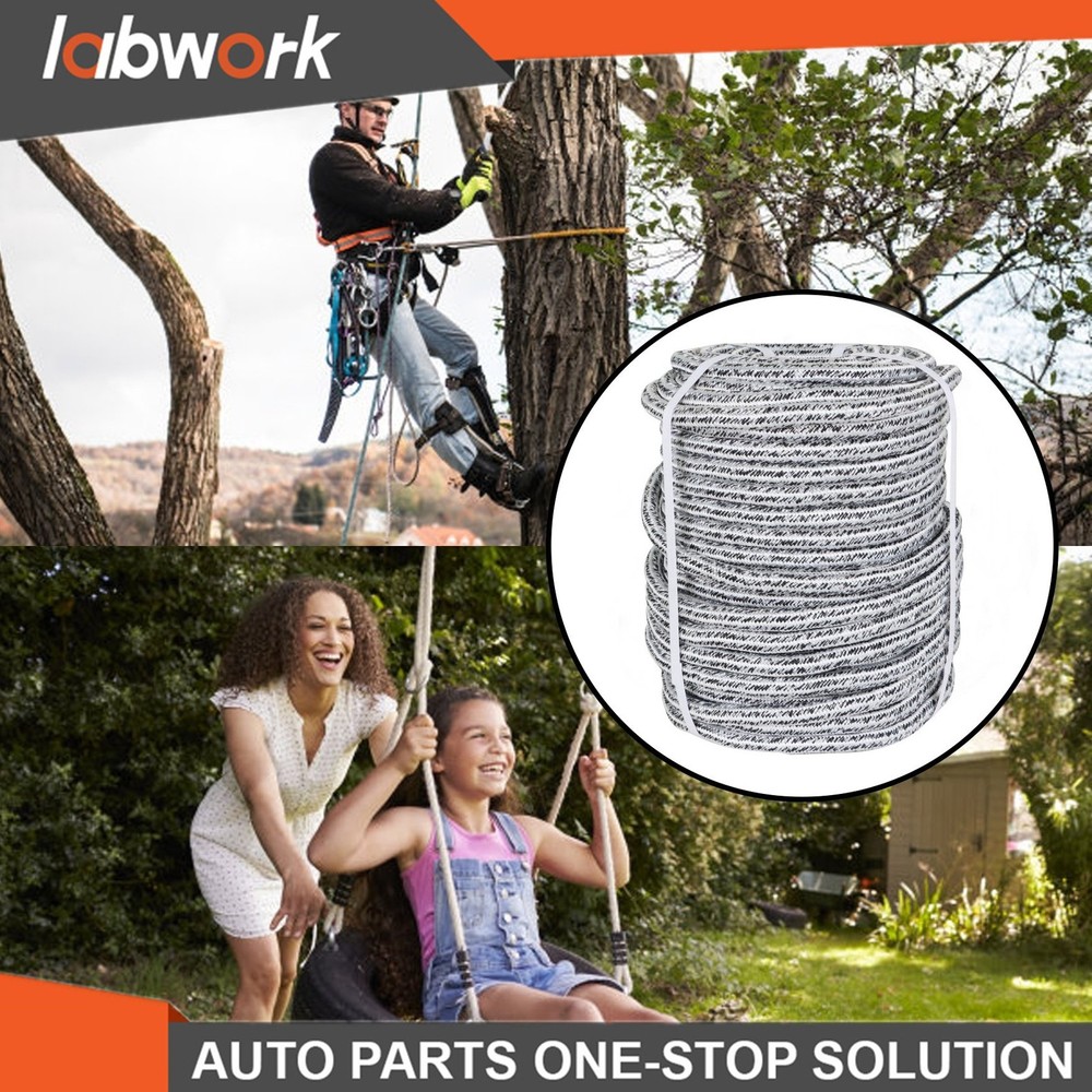 Labwork 5/8" × 200' 24 Strand Braid Polyester Rope Arborist Tree Rope