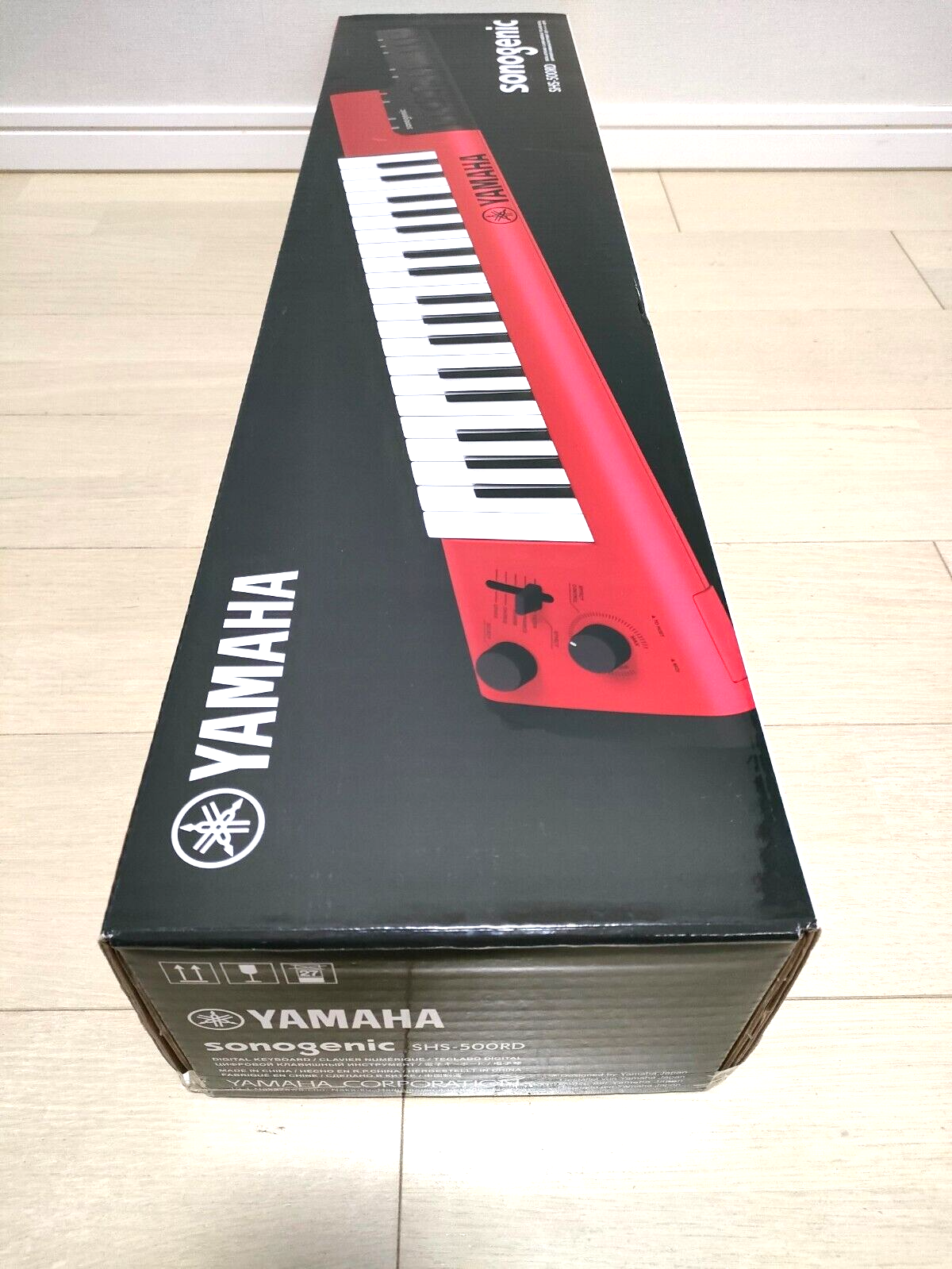 YAMAHA Sonogenic SHS-500 Red 37-Key Shoulder Keytar SHS-500RD Music From Japan