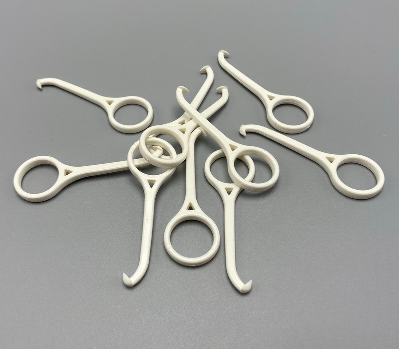 100Pcs Orthodontic Aligner Removal Tool Braces Extractor Nice Invisible White