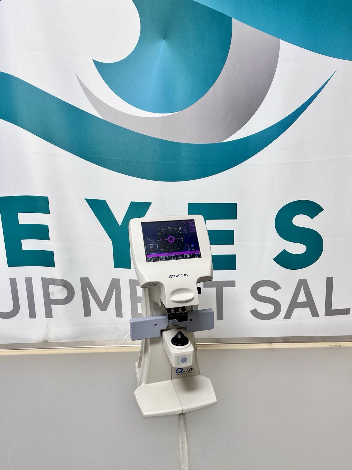 Topcon CL-300 Computerized Lensmeter/Lensometer w/ Built-in Printer