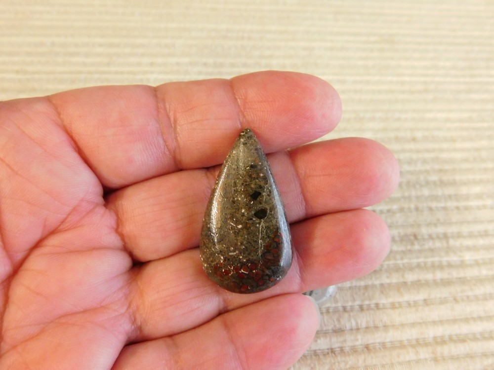 Dinosaur Bone Cabochons - 4 pcs