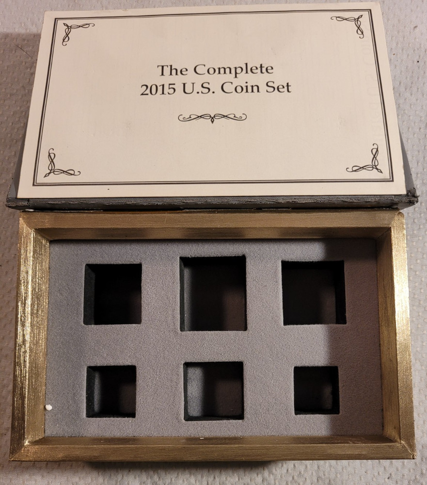 EMPTY PRESENTATION BOX for 2014 2015 & 2016 Mint Coin Sets