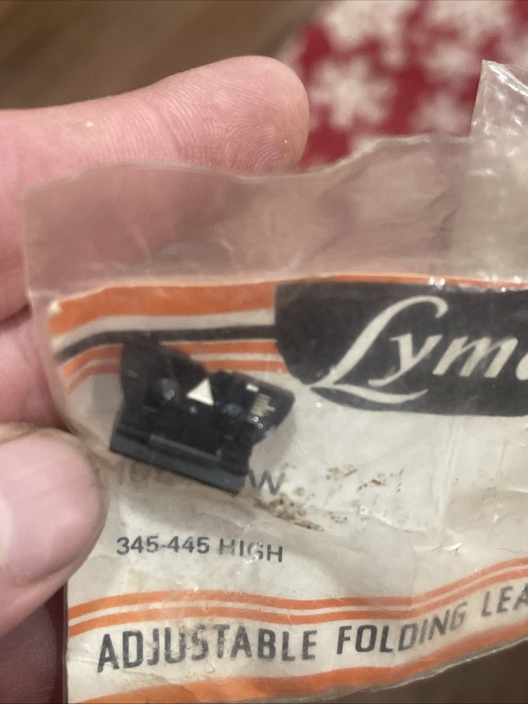 Lyman 16B Adjustable Folding Leaf Sight