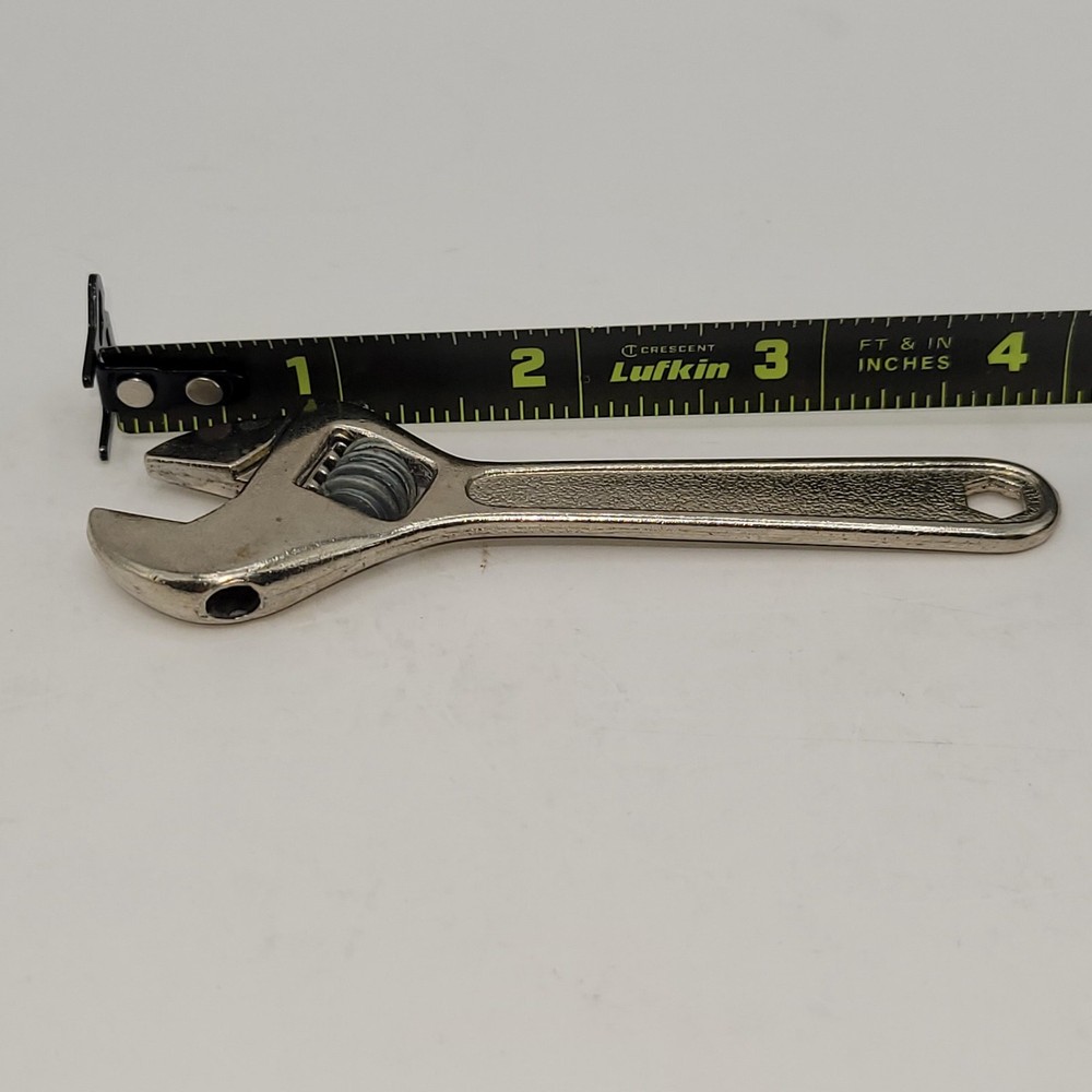 4" Adjustable Wrench - Versatile Tool for Any Task - Home, Car, Bicycle