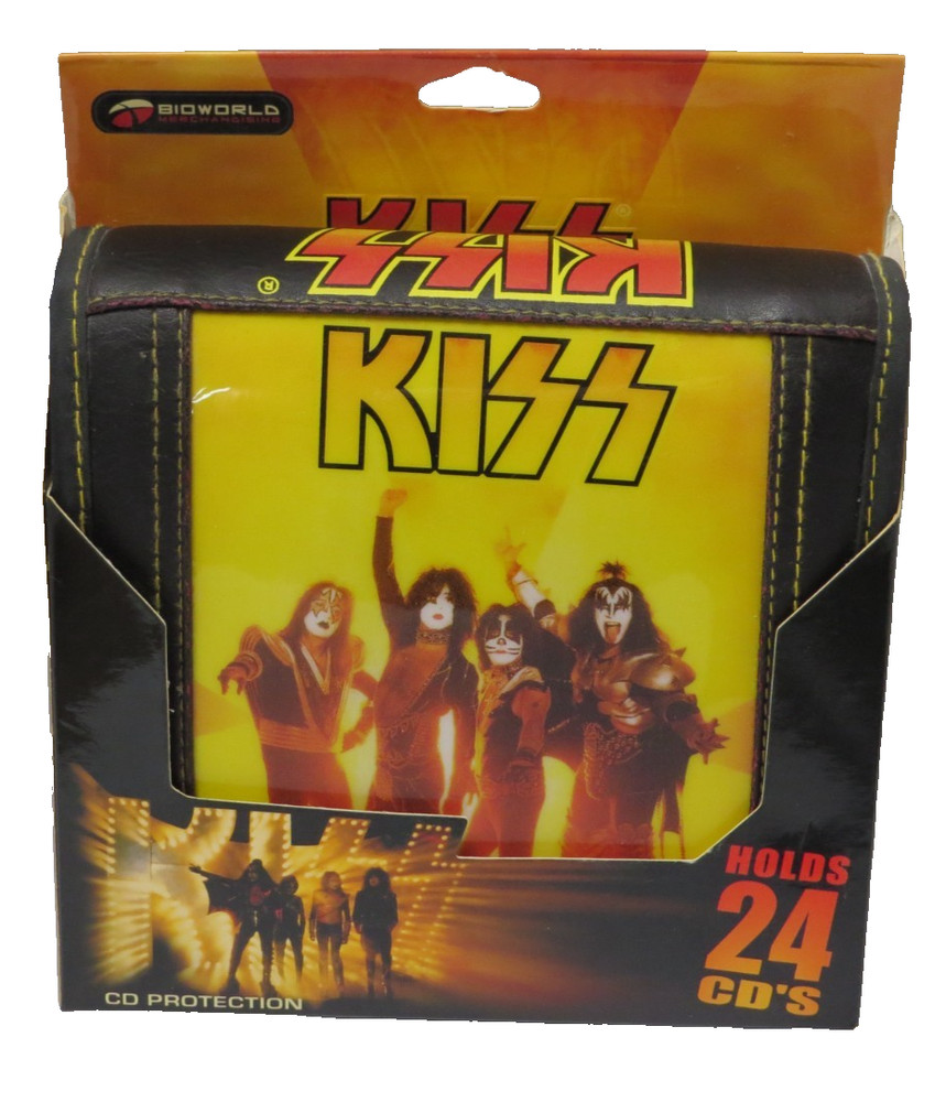 KISS COMPACT DISC CASE NEW IN BOX HOLDS 24