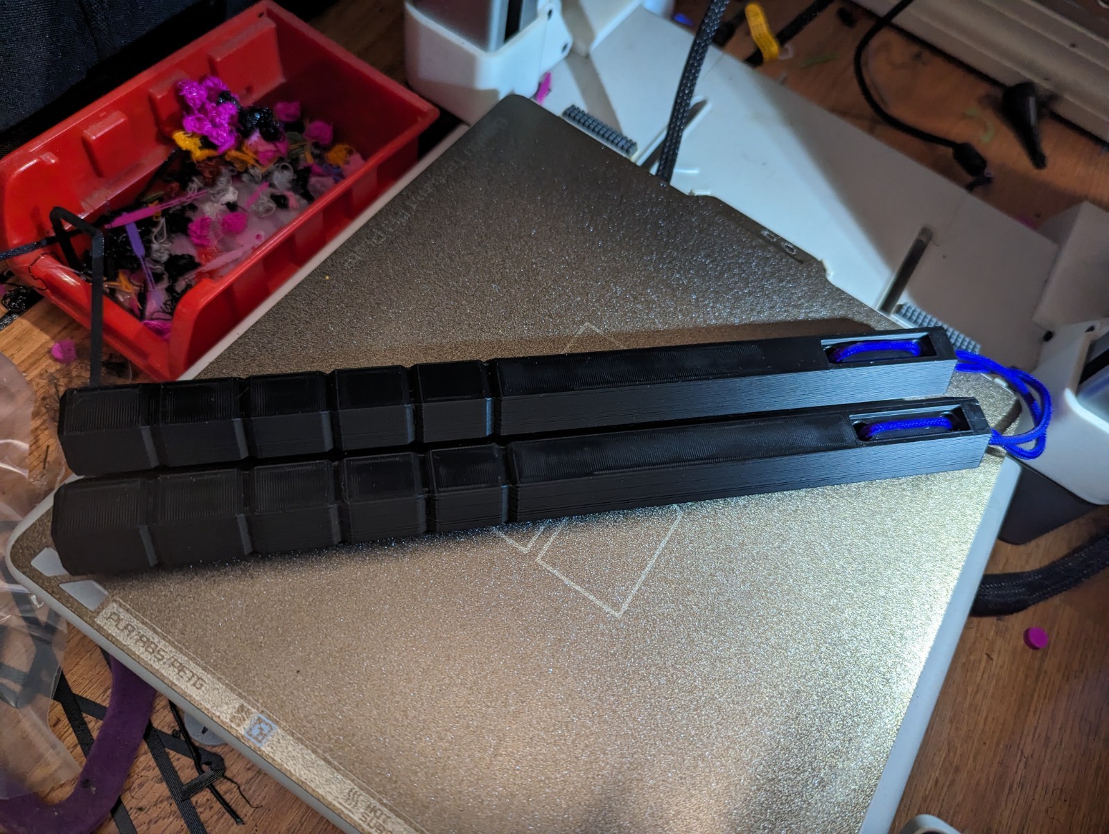 Standard size Nunchaku (3D printed) for practice, 6oz