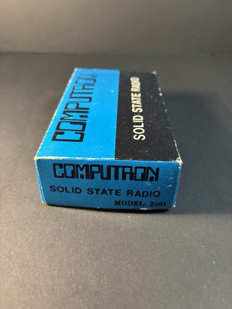 Computron, Solid State Radio, Model 2601, Hong Kong