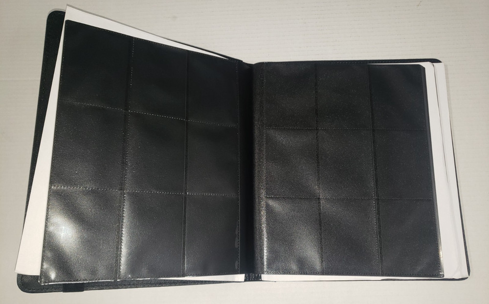 Dragon Shield - Card Codex Zipster Binder - Iron Grey Open Box AT-38011