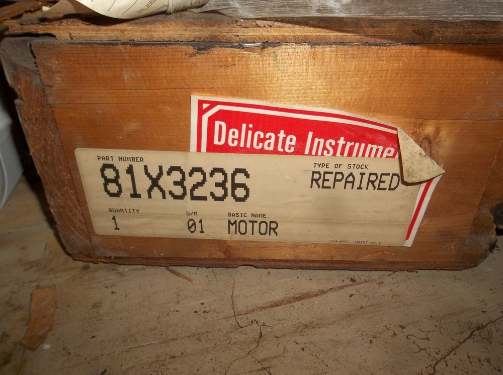 DYNAMICS RESEARCH CORP 81X3236 LINEAR MOTOR