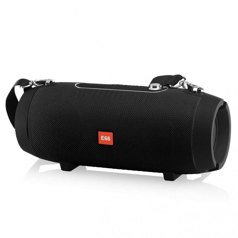 Portable Bluetooth Speaker with Phone Holder E66 (Black)