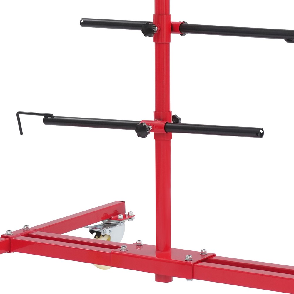 Auto Panel Tree Paint Stand Holder - Hook Levers Securely Hang Automotive Panels