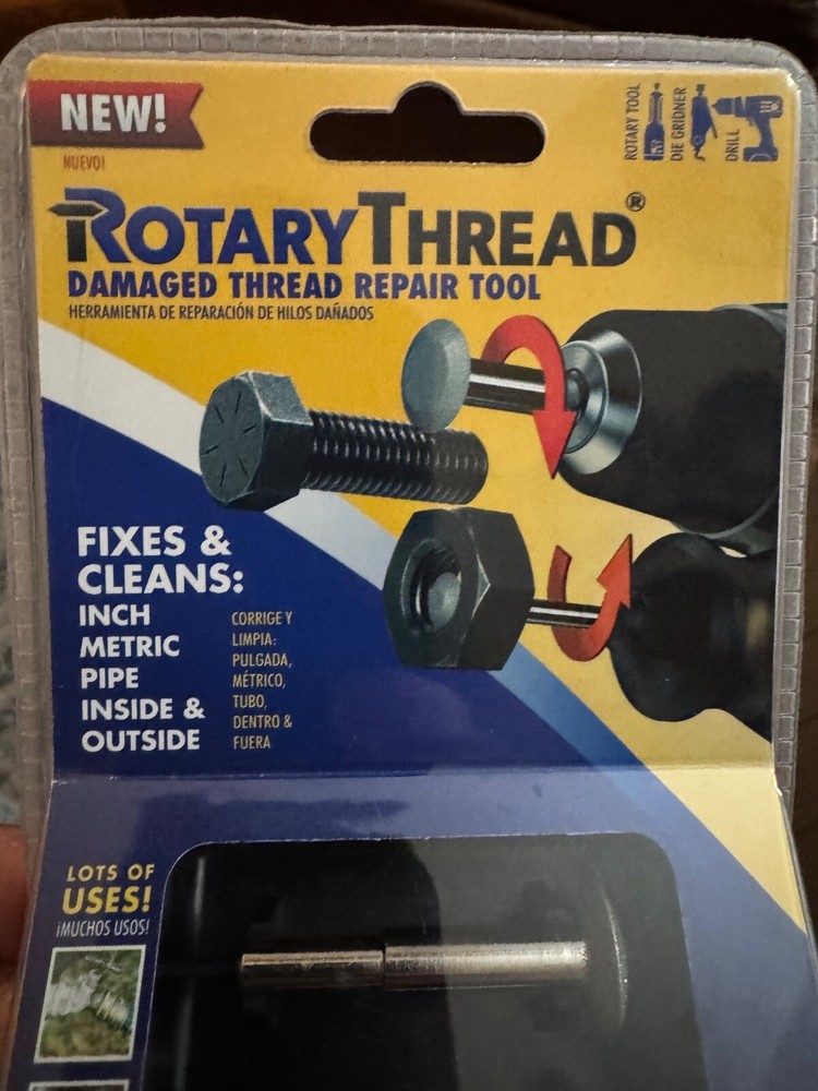 Rotary Thread - damage thread repair tool.