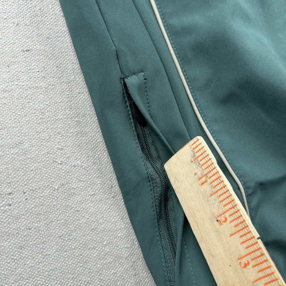 Straight Down Performance Jacket Mens XL Golf Pullover 1/4 Zip Sage Wind Rain