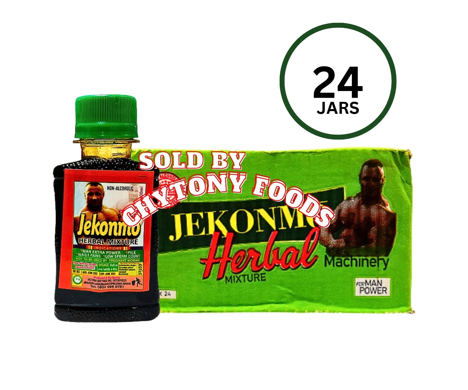Jekonmo herbal Mixture 1 BOX | 24 JARS