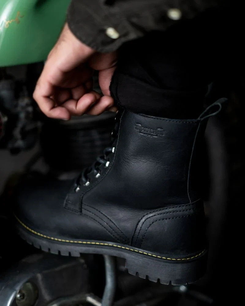 Trip Machine Boots Derby BTDS43 Dark Shadow Black Size 43