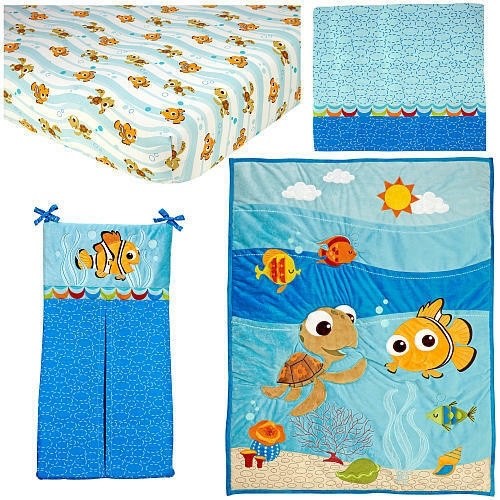 Disney Nemo 11 Piece Crib Bedding Set