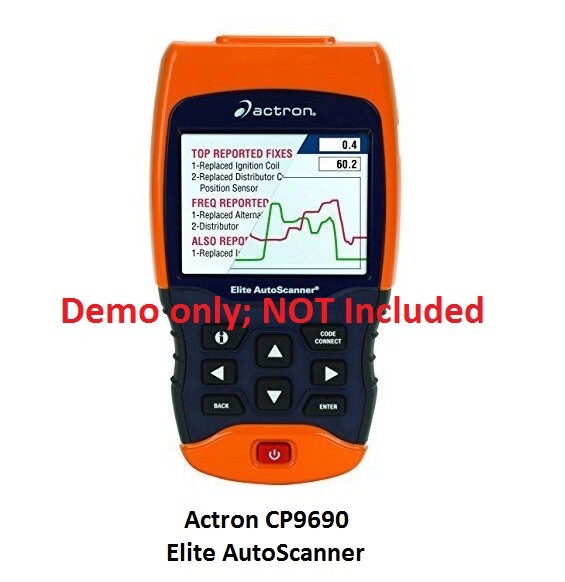 ACTRON Scanner Code Reader OBD2 OBDII CAN Cable for CP9180 CP9185 CP9190 CP9690