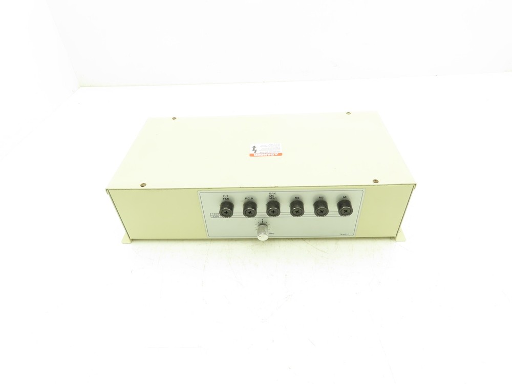 Transpak TP-601D1 Controller Beta Plus Packaging Machine W Fuses 110/220