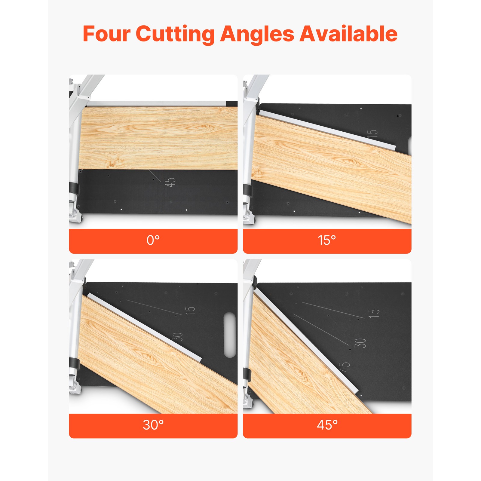 Uimoso 13" Vinyl Floor Cutter for Laminate Flooring with Adjustable Angles