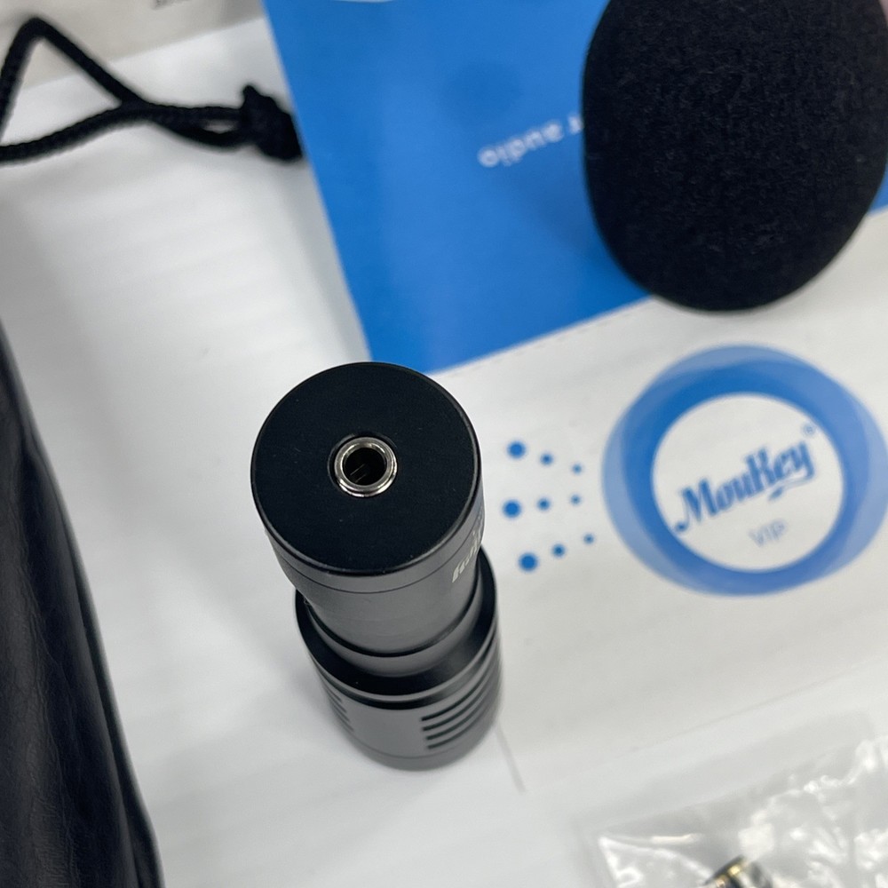 Moukey MCm-1 Directional Video And Audio Camera Microphone Untested