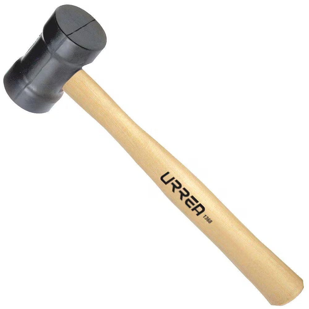 22 Oz. Rubber Mallet with Oak Handle