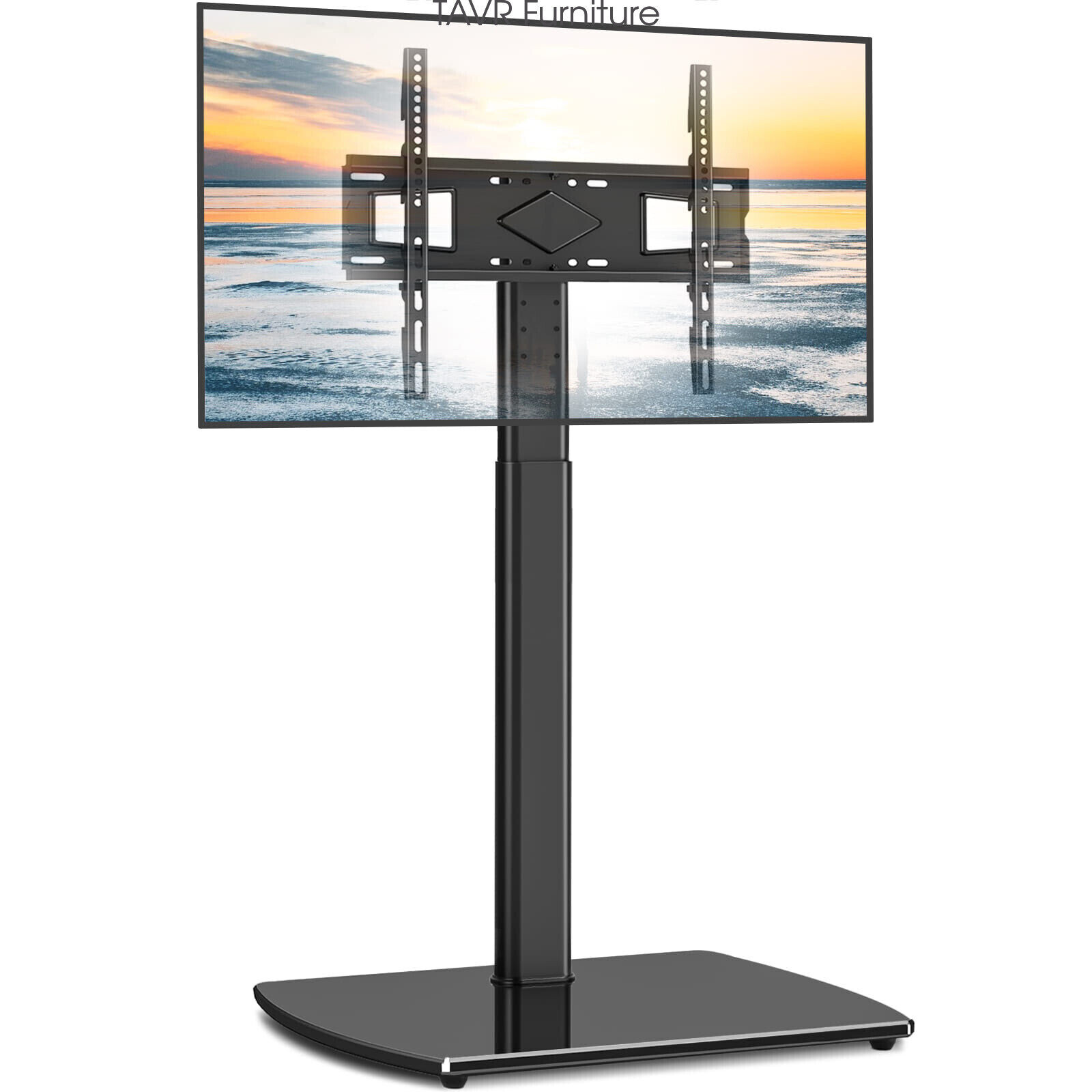 TAVR Universal Swivel Floor TV Stand with Mount for 27 to 65 inch TVs