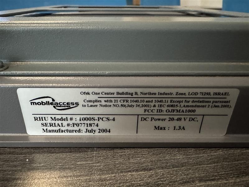 Corning MobileAccess 1000S‑PCS‑4