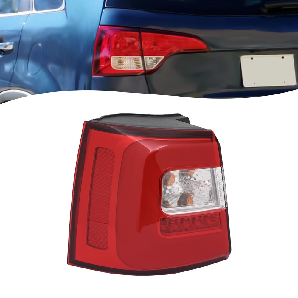 LED Outer Tail Light for 2013-2015 Sorento 92402-2P500 Left Driver Side