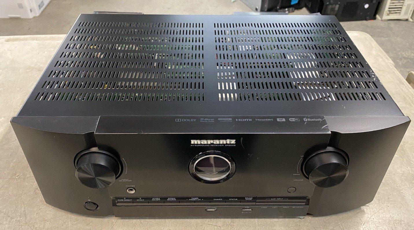 Marantz SR5009 7.2 Channel Home Theater 4K Bluetooth Receive -TESTED - NO REMOTE